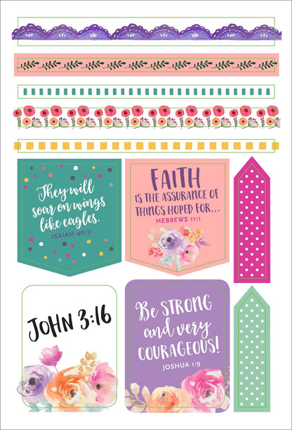 Essentials Faith Planner Stickers