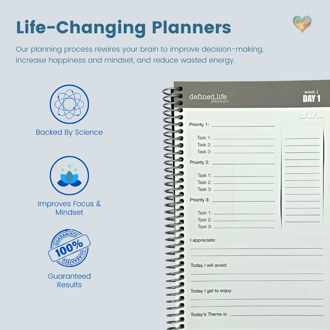 Defined Life Priority Planner Offer
