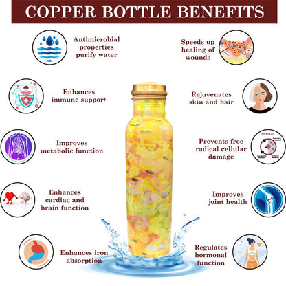 Eden Colorful Copper Bottle (1L)