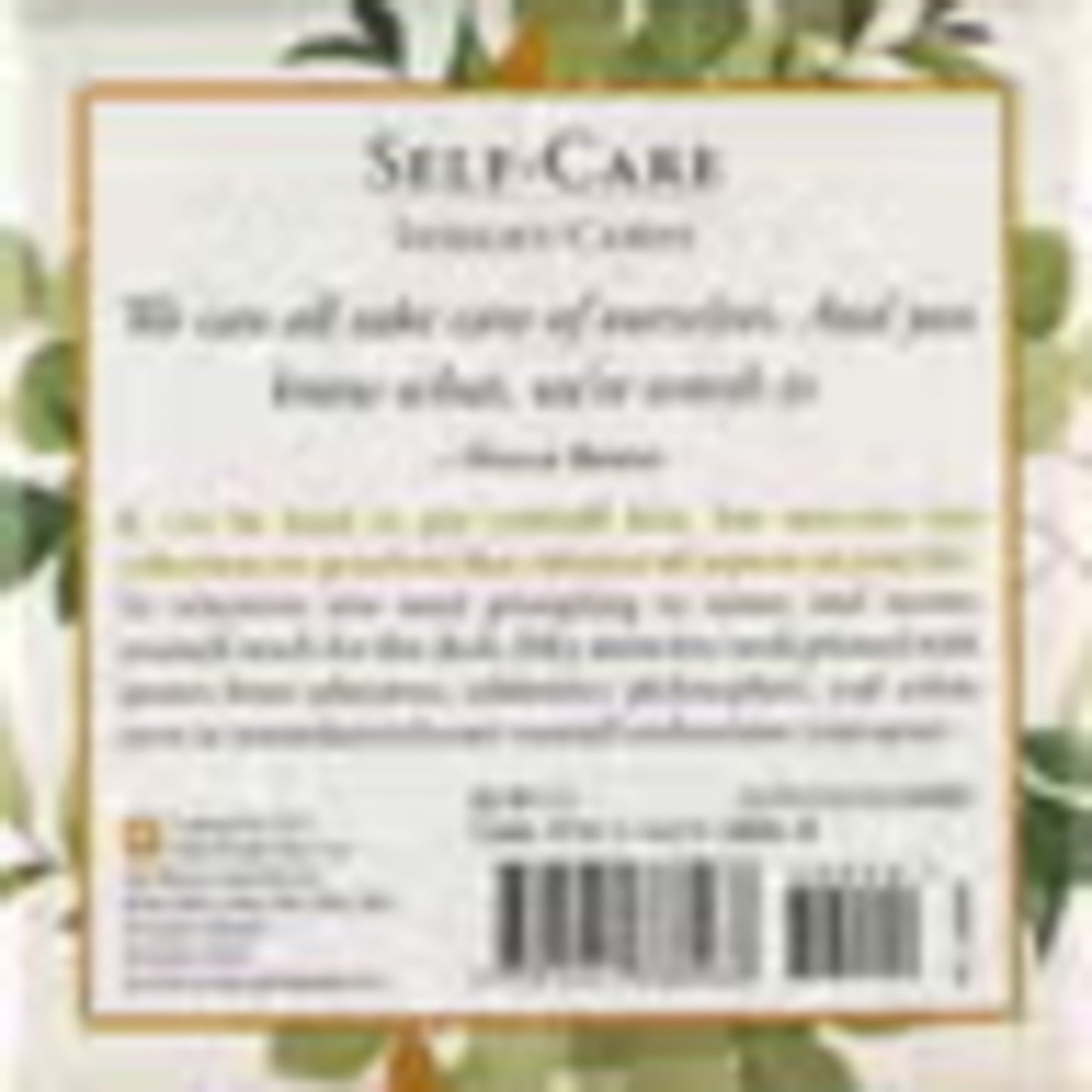 Self-Care Insight Cards
