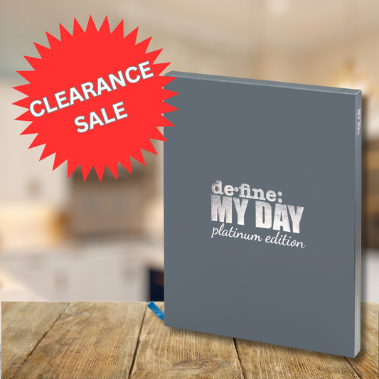 Define My Day™ Platinum Planner & Journal