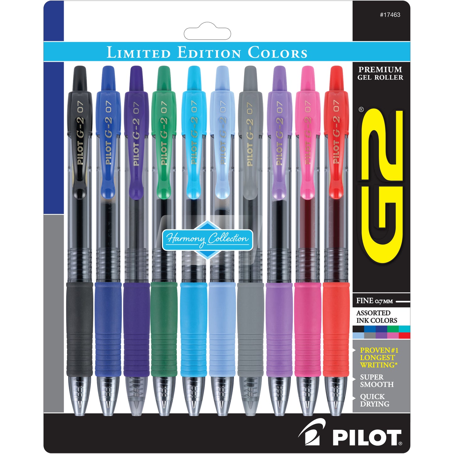 Pilot G2 LTD Edition Harmony Color Collection