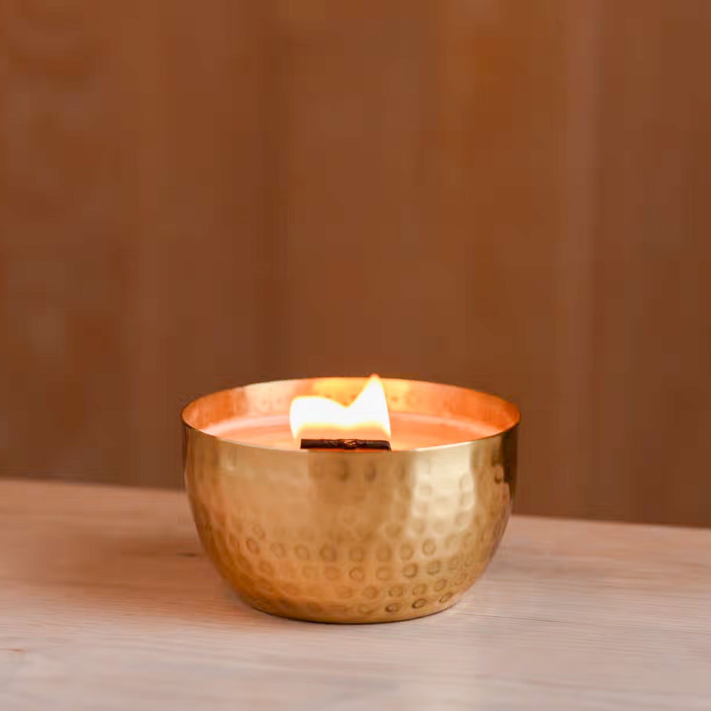 Brass Brilliance Bowl Soy Candle (14 oz)