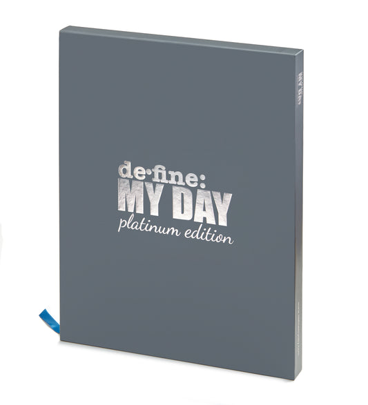 Define My Day™ Platinum Planner & Journal